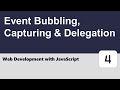 Web Development with JavaScript #4 - Event Bubbling, Capturing & Delegation