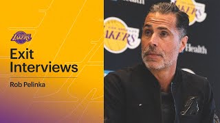 Rob Pelinka | 2021-22 Lakers Exit Interviews