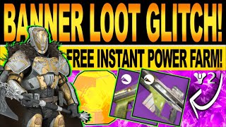 Destiny 2 | IRON BANNER LOOT GLITCH! How To Get INSTANT POWER, New GOD ROLL Farm! Season of Arrivals