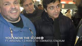 It was MAN UNITED FOOTBALL The Way It should be (Man Utd Fans) | ARSENAL 1-3 MAN UTD