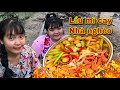 Trời lập Đông Huỳnh Như Vlogs Nấu Nồi Mì Cay Xúc Xích Nước Dừa Phô Mai Tan Chảy Ăn Với Như Ú