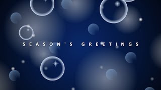 Celebratory Wishes Holiday Ecard