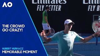 Hurkacz Wins Incredible Rally Against Medvedev! | Australian Open 2024