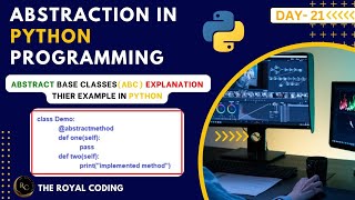 Abstraction in Python | Abstract Class & Abstract Method in Python | Python for Beginners #python#yt