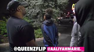 QUEENZFLIP VS AALIYAH (HIS NIECE) #IWANNABATTLE