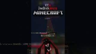 100 วัน ใน Minecraft OneBlock สุดหลอน !! EP.1-1 #utit #utitch #minecraft #มายคราฟ