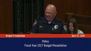 Fiscal Year 2027 Budget Meeting #7 | April 22, 2026