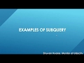 Subquery example in PostgreSQL - part 1
