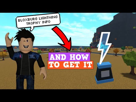 How To Get The Bloxburg Lightning Trophy!! #RoadTo10k - YouTube