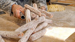 amazing skill! Sausage Donut Master at Incredible Speed - Korean street food