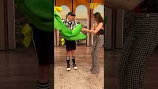 Alison Brie Reacts to Losing Game of Corn Hole Against Drew | The Drew Barrymore Show | #Shorts