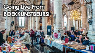 🔴 Going Live from Boekkunstbeurs, Leiden [iBB Live #10]