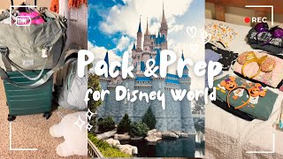 PACK AND PREP FOR DISNEY WORLD- Lightning Lanes, airport transportation, grocery order, and more!