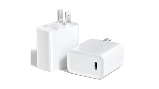 Review: USB C Wall Charger,2-Pack 20W PD Power Adapter Fast Charging Block Type C Charger - AITAFY