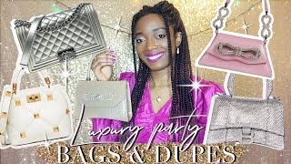 Luxury Party Designer bags and Affordable dupes - Balenciaga , Valentino and more