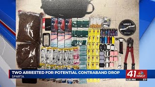 Two arrested for trading with inmates in Hancock County