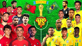 ● Portugal 2023 VS Brazil 2023🔥Ultimate Comparison 🔥(Ronaldo, Neymar, Dias, Vinicius JR, Felix)