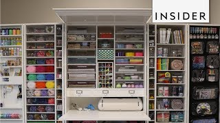 This Crafting Closet is Storage Goals