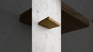 Floating shelf #shelf #floating #shelves #home #wood #woodworking