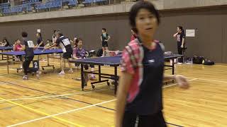 97thべテラン卓球強化リーグ大会　女子50歳未満　優勝決定戦