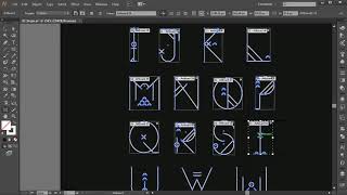 02 Preparing the Art boards - - Create Animated Typeface