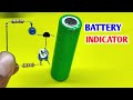 Rangkaian Indikator baterai full dan low, untuk charger baterai18650