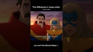Dispatch Music change if you kiss (spoilers) #dispatch #dispatchgame #blonde #pcgaming