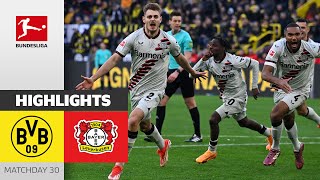 45 Games Unbeaten! | Borussia Dortmund - Bayer 04 Leverkusen 1-1 | Matchday 30 – Bundesliga 2023/24
