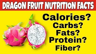 ✅Nutrition Facts of Dragon Fruit || Health Benefits of Dragon Fruit