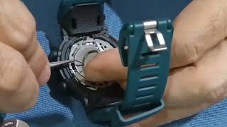 Cara tukar battery GBA 800 #GBA-800 #gshock #changebatteryGshock #tukarbateriGBA #WatchGba