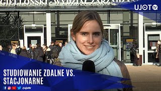 Studiowanie zdalne vs. stacjonarne - poznaj opinie studentów UJ