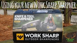Work Sharp Knife and Tool Sharpener How to and Review