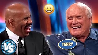 Terry Bradshaws Funniest Moments on Celebrity Family Feud With Steve Harvey!