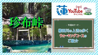 蓮ダムYoutubeチャンネル「珍布峠ウォーキングコースご紹介」