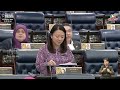 DEWAN RAKYAT | Hannah Yeoh menjawab soalan mengenai Geran Padanan Sukan (GPS)