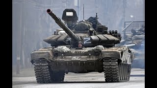 Работа т-72Б3 на Украине. СВО.