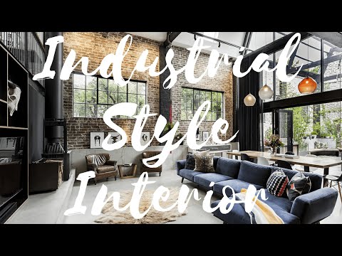 Complete guide to industrial interior style towards COZY interior decoration ideas