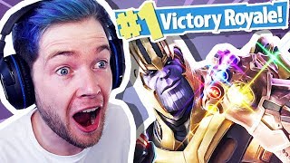 Dantdm Reacts To Thanos In Fortnite