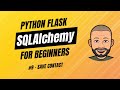 SQLAlchemy + Flask for Beginners with project - #9 Create Contact Form — Part 2: Backend Save