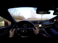 lexus rc 300h f sport 2016 pov drive project automotive