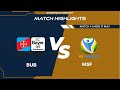 Match 4 - BUB vs MSF | Highlights | FanCode ECS Germany Day 1 | Krefeld 2021 | ECS21.343