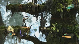 Flashback - PS3 - Level 1 - Titan Jungle (Blind, Hard Difficulty)