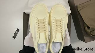 Best Rick Owens Porterville Vintage Low 'Milk'