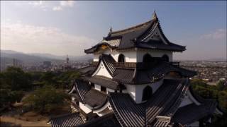 Aerial Video of Hikone Castle