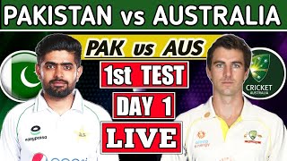 CRICTALES LIVE CRICKET STREAMING | LIVE DISCUSSION of PAK vs AUS BY WASIF ALI OF TODAY TEST MATCH #1