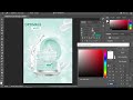 product poster design in photoshop photoshop tutorial