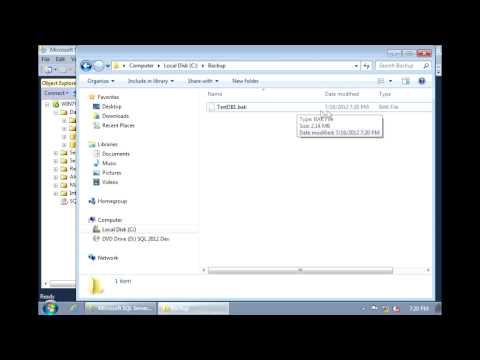 SQL Server 2012 - How To Backup and Restore SQL Server 2012 - How To Backup and Restore