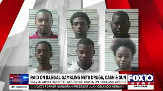 Raid on illegal gambling nets drugs, cash, multiple arrests