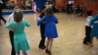 2009 Mar 28 Andrew and Cameron ballroom dancing Rythm Foxtrot talented kids age 8 Fox trot juvenile