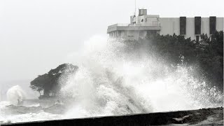 台風10号、鹿児島へ